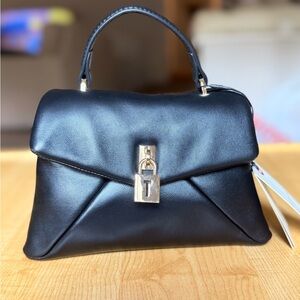 Ted Baker London Poppy Top Handle Satchel Bag Black NWT